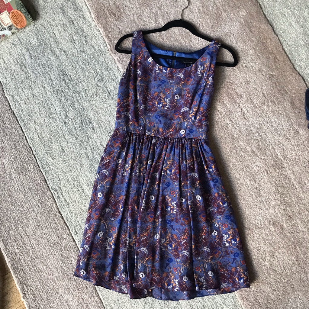 Peruvian Connection Silk Dress With Pockets